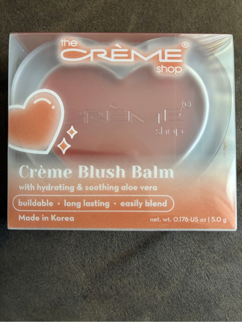 SALE! The Creme Shop Creme Blush Balm - Warm Coral Pink Low Price!